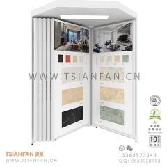 陶瓷翻頁展示架-旋轉式瓷磚展具-出口品質