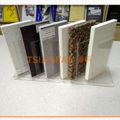 微晶石臺面架-大理石石瓷磚樣品陳列架-亞克力材質(zhì)