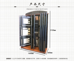 地磚翻頁(yè)促銷(xiāo)架-瓷磚展板展示架-精致美觀(guān)