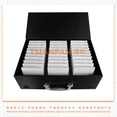 人造石翻蓋樣板盒，黑色石英石樣板盒，質(zhì)量可靠