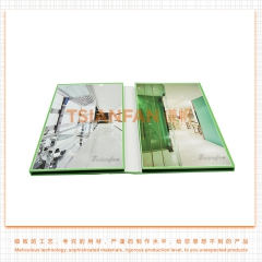 人造石樣板盒-石英石4折頁樣品冊(cè)-紙板材質(zhì)