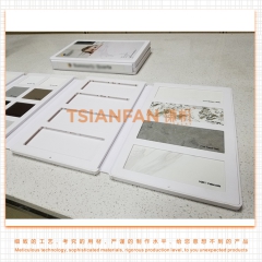 新款石材塑料樣品冊(cè)-精致小巧-石英石樣品盒