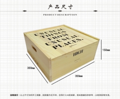 實(shí)木材質(zhì)-建材類樣品盒-人造石樣品盒LOGO可定制