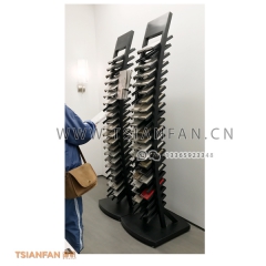 提供定做-塑料層板石英石展架-大理石展示架-精致美觀