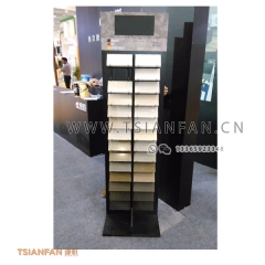 新款-木頭材質(zhì)人造石展架-崗石展架-物美價廉