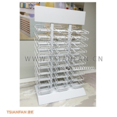 定做-亞克力人造石展架-微晶石展示架