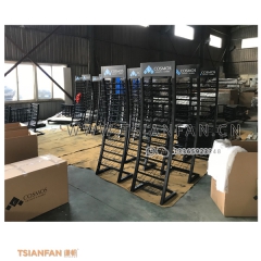 新品上市-大理石樣品架-石英石樣塊金屬展示架-量多從優(yōu)