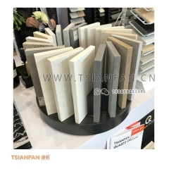 人造石可旋轉(zhuǎn)展架-石材建材陳列架-款式新穎