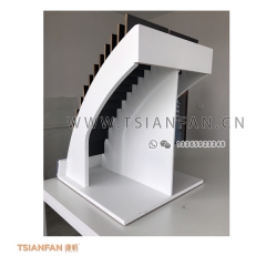 花崗巖臺(tái)面架-階梯形石材展示架-公司